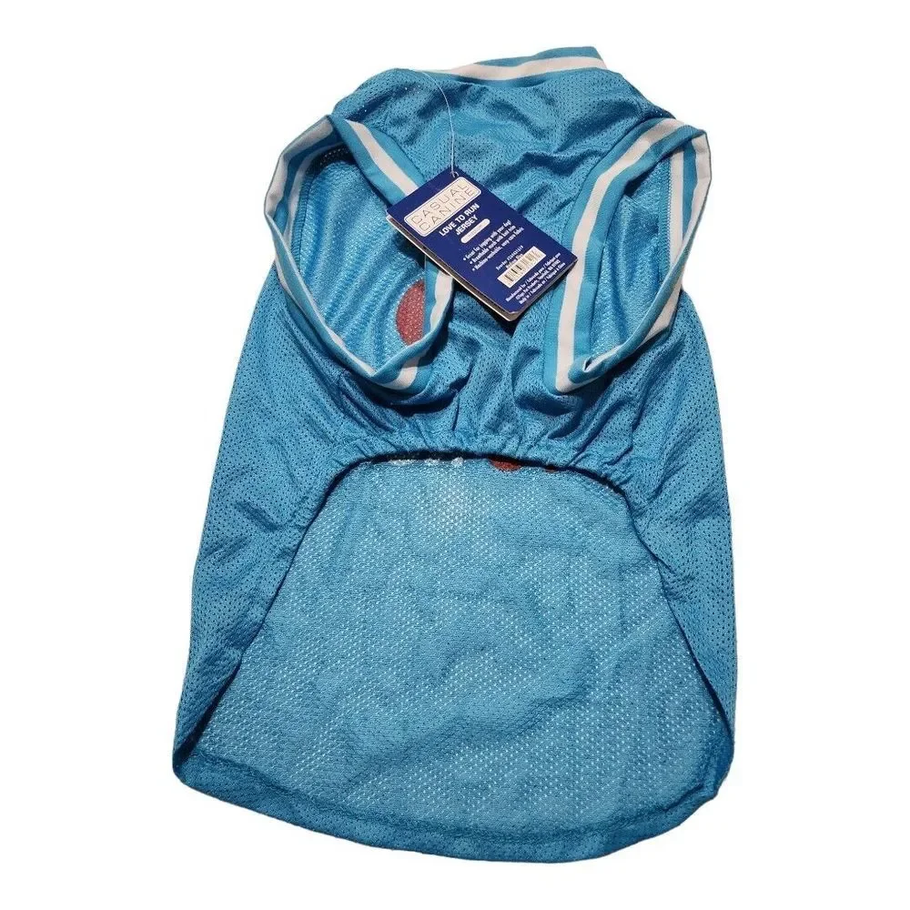 NWT Casual Canine Love to Run Dog‎ Jersey Shirt Mesh Medium Pet